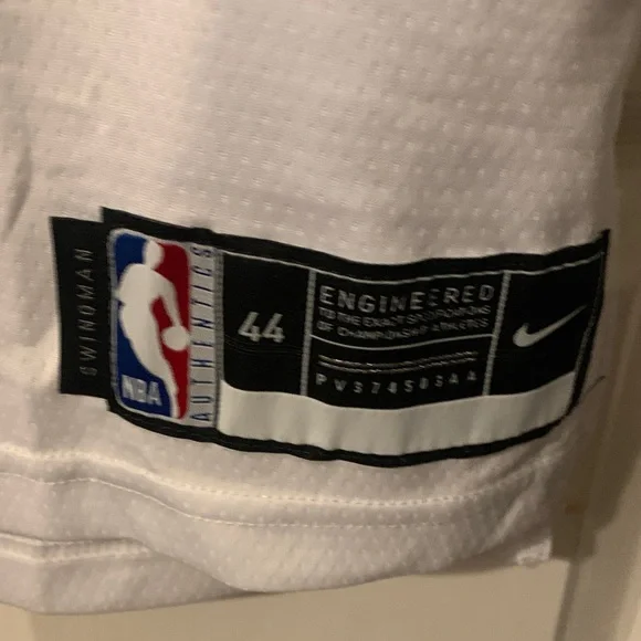 Nike White OKC Jersey with Blue Accents - Picture 5 of 8